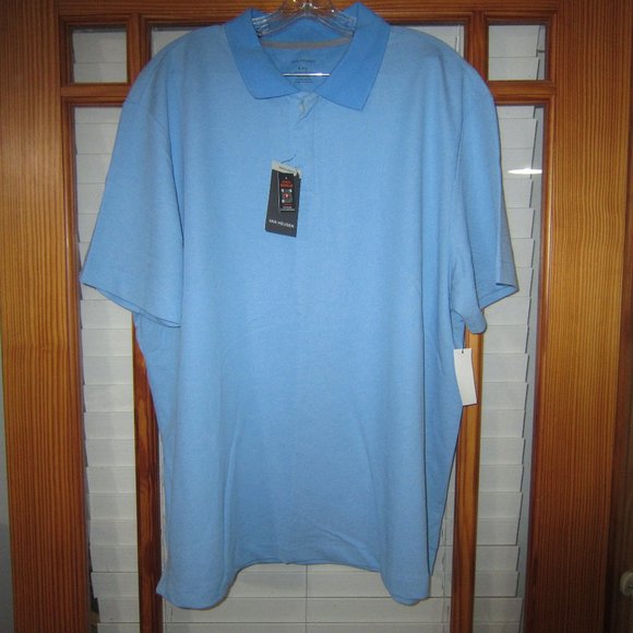 Van Heusen | Shirts | Van Heusen Polo Shirt Mens Regular Fit Stain ...